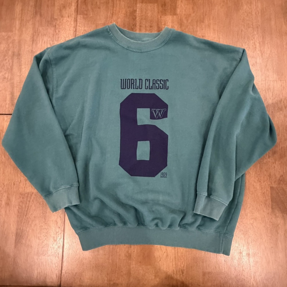 Vintage 90s GAP Athletic Sweats Crewneck Sweatshirt Men's XL USA Collegiate
